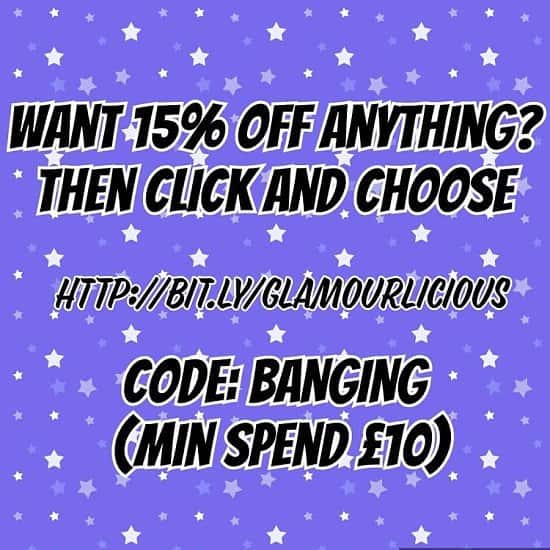 15% off EVERYTHING OMG!!!!!!!!!!!!!!!!!!!!!!