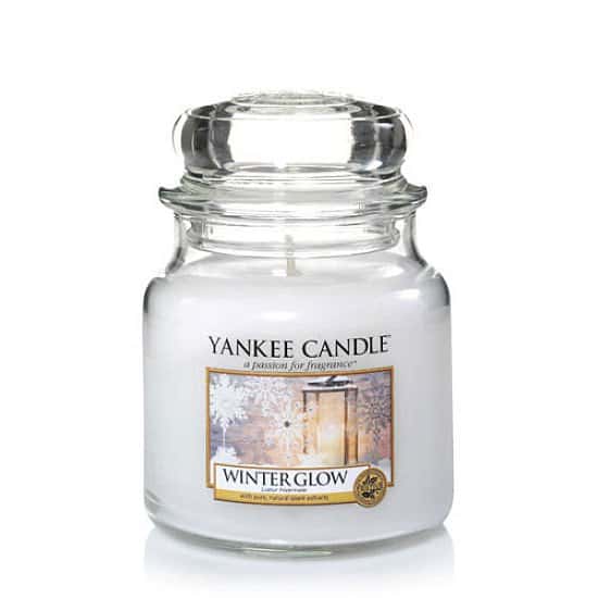SALE, SAVE 25% - Medium Jar Candle: Winter Glow!