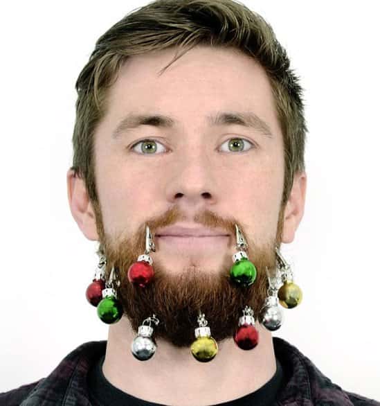 #MondayMadness - WIN - Beard Christmas Baubles