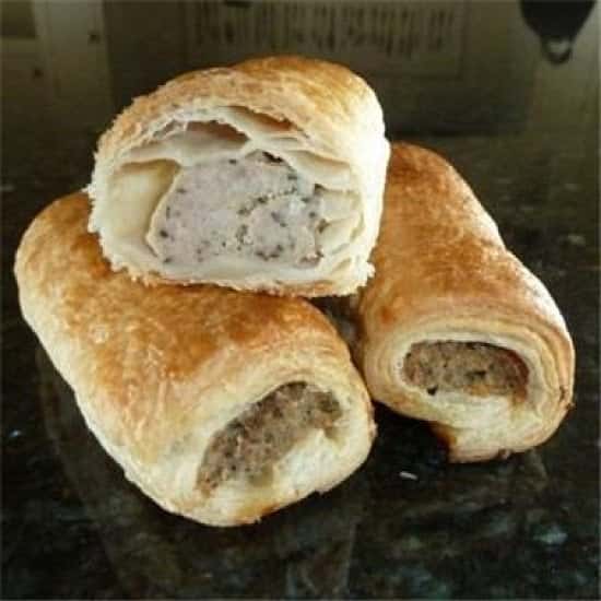 Try our prize-winning sausage rolls!