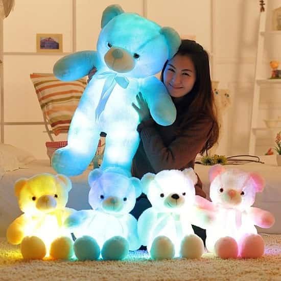 Creative Light Up LED Teddy Bear Buy 2 And Get 10-15% Off Plus A Free Watch!!!
