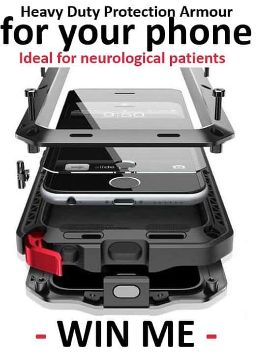 WIN - Heavy Duty Phone Case - For Neurological Patients
