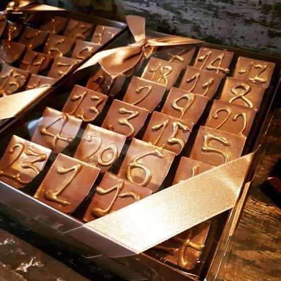 Gold Dusted Advent Calendars