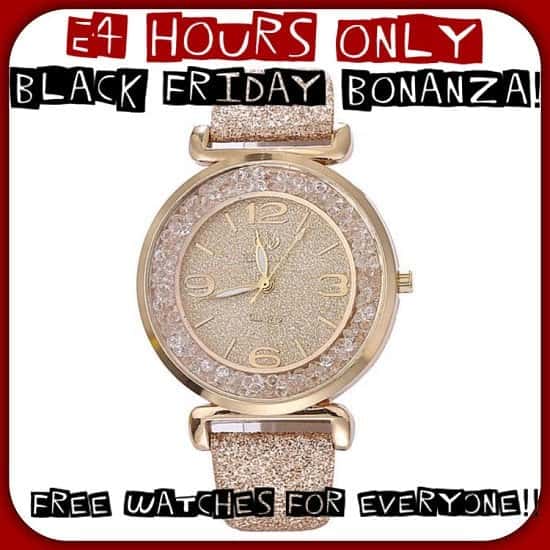 Black Friday Offer - 50% Off and a FREE WATCH when you purchase any 4 items
