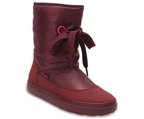 STAY WARM - GET 40% OFF: Women's LodgePoint Nylon Lace Boot!
