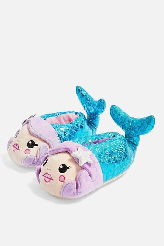 CHRISTMAS GIFT IDEAS - Mermaid Slippers £16.00!