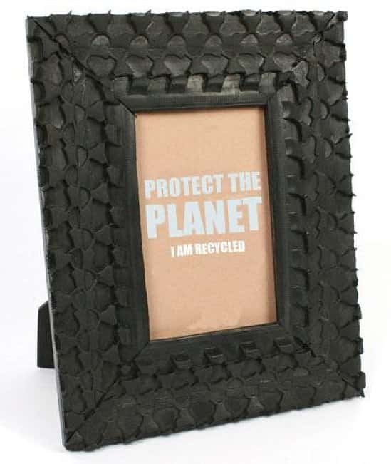 WIN Recycled Tyre Photo Frame