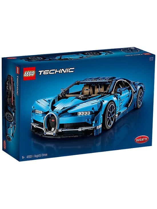 CHRISTMAS OFFERS - LEGO Technic 42083 Bugatti Chiron Supercar; SAVE £33.00!