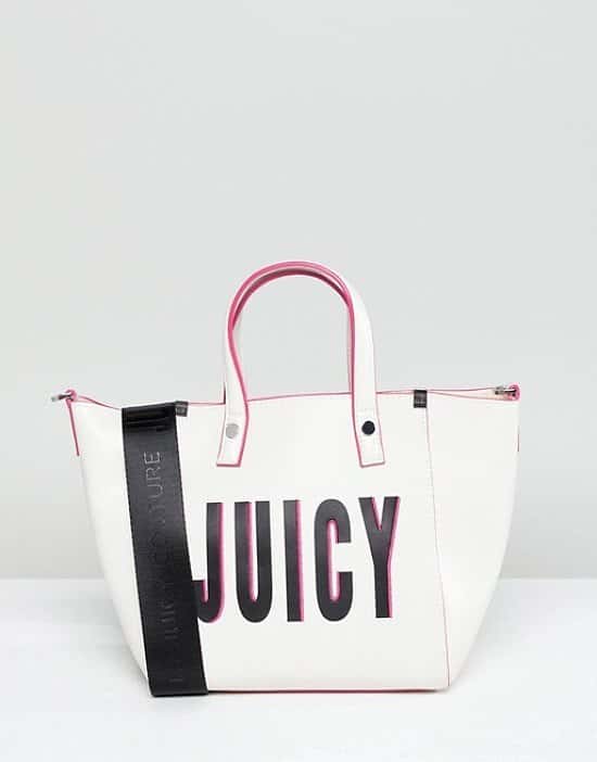UP TO 50% OFF WINTER SALE - Juicy Couture soft logo tote bag!