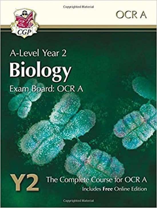 WINTER SALE - A-Level Biology for OCR A: Year 2 Student Book with Online Edition!