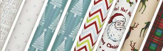 UP TO HALF PRICE ON WRAPPING PAPER!