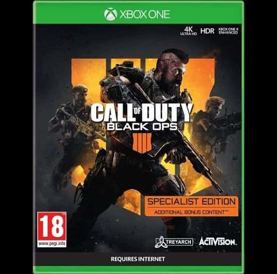 SAVE- CALL OF DUTY: BLACK OPS 4 SPECIALIST EDITION - ONLY AT GAME
