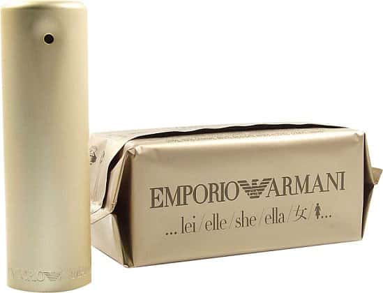 WINTER SALE, SAVE £20.00 - ARMANI SHE Eau de Parfum for her!