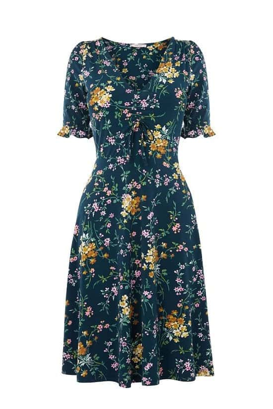 Save on this OASIS Madeline Floral Skater Dress