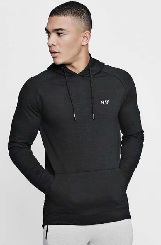Save- Active Over The Head Embroidered Gym Hoodie