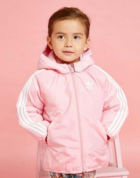 SALE, GET 50% OFF CHILDREN'S CLOTHING - adidas Originals Girls' Trefoil Padded Jacket Infant!