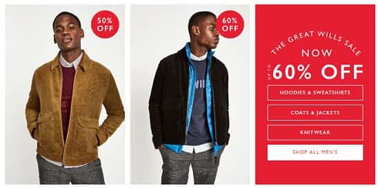Shop All Men's Sale & Offers with up to 60% OFF!