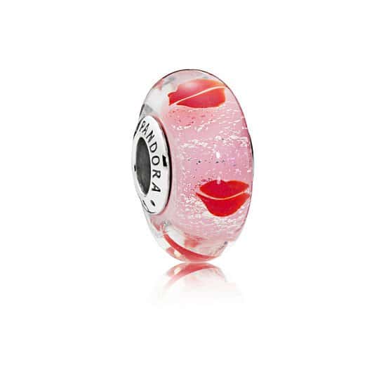 GET 50% OFF CHARMS - KISSES ALL AROUND GLASS MURANO CHARM!