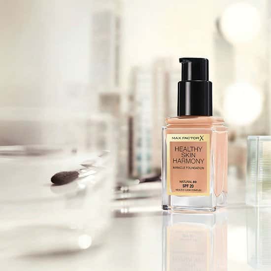 SAVE UP TO 80% ON MAKEUP - Inc. Max Factor Healthy Skin Harmony!