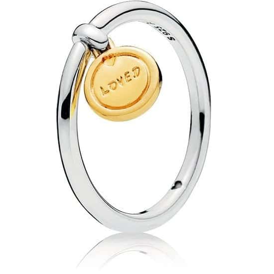 NEW for Valentines Day - PANDORA Shine Medallion of Love Ring!