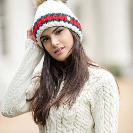 SALE - Hortons Kloster Pom Pom Hat Stone!