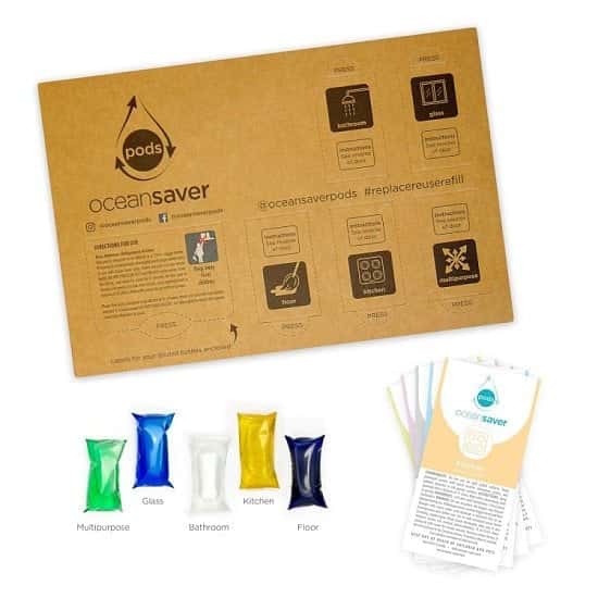 OceanSaver® Cleaning Pods 5 Pack - £6.99!