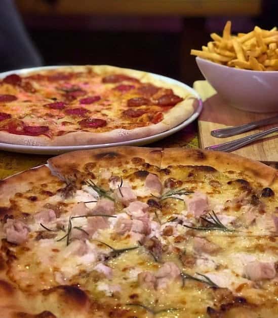 Join us at suede for Cocktails and Pizza this Saturday - #NationalPizzaday