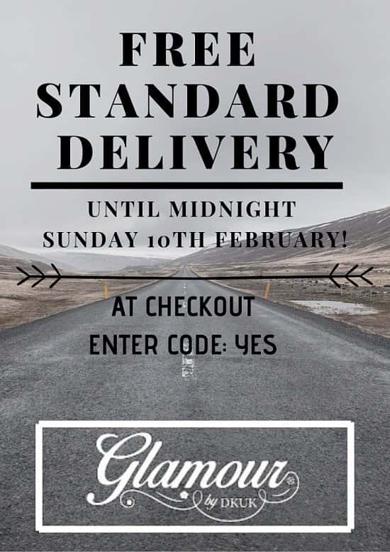 FREE STANDARD DELIVERY ON ALL ORDERS