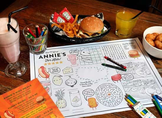 Bringing the little ones to see us at Annie's Burger Shack Nottingham for a Half Term treat?
