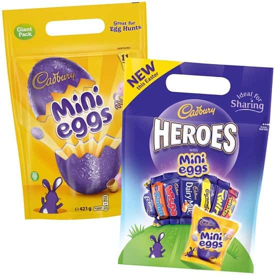 Save- CADBURY EASTER GIFT POUCHES