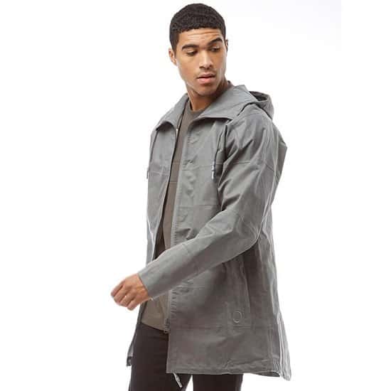 SALE adidas Originals x Wings Horns Mens Tech Parka Ash Grey