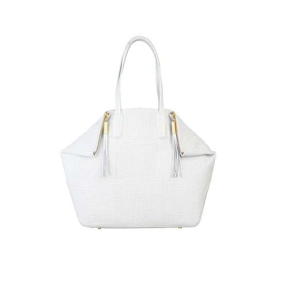 SALE - Byblos Women's White Tassel Shoulder bag!