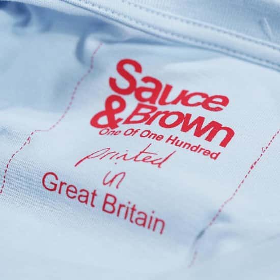 We print our T-Shirts in Great Britain & use Water Based Inks.