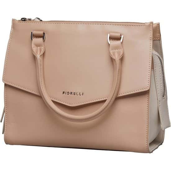 SALE Fiorelli Womens Mia Grab Tote Bag Nude Mix M and M