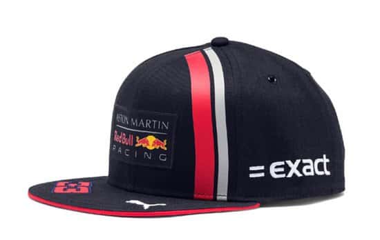 WIN- Aston Martin Red Bull Racing 2019 Max Verstappen Flatbrim Cap