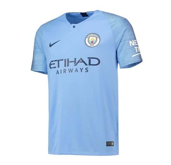 WIN- Manchester City Home Stadium Shirt 2018-19