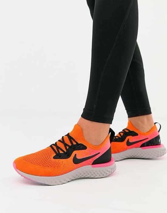 SAL ON ACTIVEWEAR - Nike Running Epic React In Orange