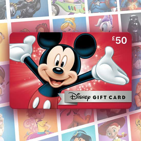 WIN a £50.00 Disney Store Gift Card!