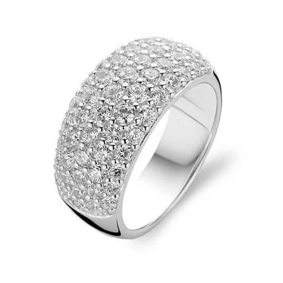 10% off Ti Sento Jewellery - Ti Sento Sterling Silver Cubic Zirconia Ring