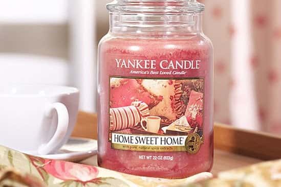 10% off Yankee Candles - Yankee Candle Home Sweet Home Large Jar!