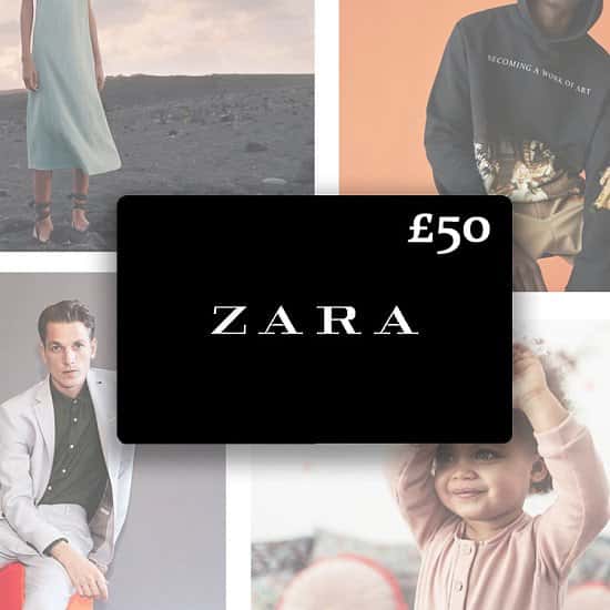 WIN a £50.00 Zara Gift Card! Snizl Ltd Free Competition