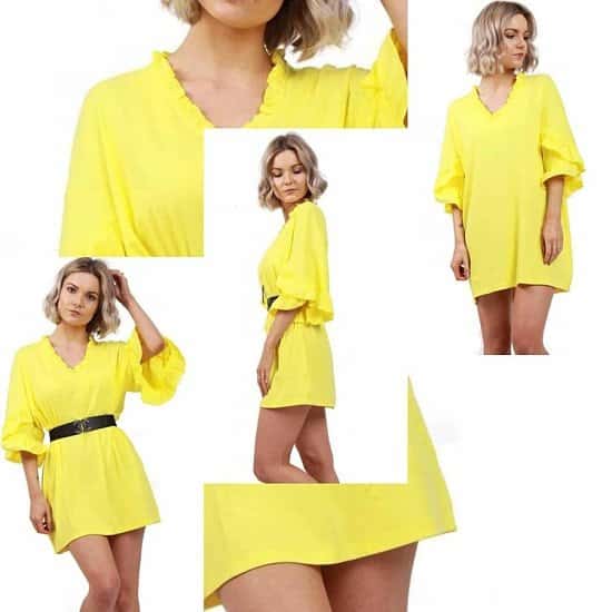 Yellow top/dress