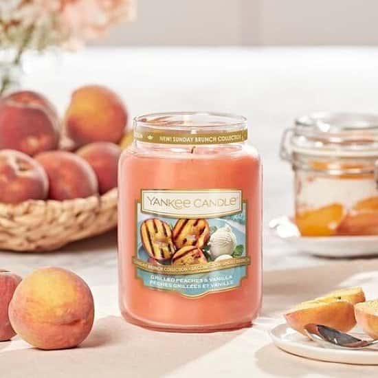 15% off Yankee Candle - Yankee Candle Grilled Peaches and Vanilla Large Jar
