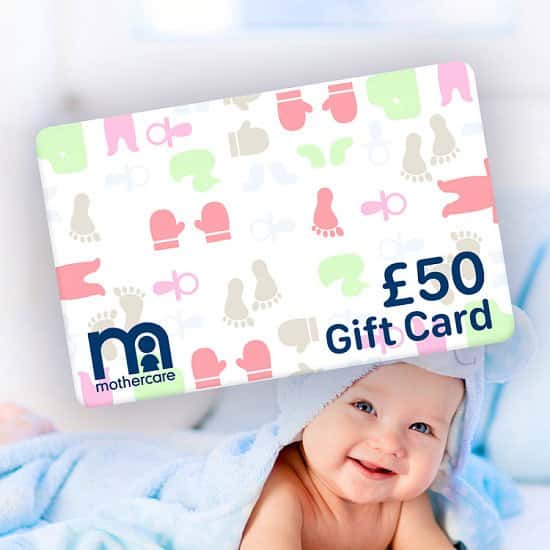 WIN a £50.00 Mothercare Gift Card!