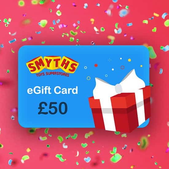WIN a £50.00 Smyths Toys eGift Card!