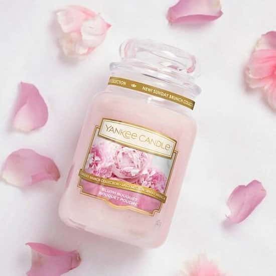 Up to 30% off Yankee Candles - YANKEE CANDLE BLUSH BOUQUET SMALL JAR