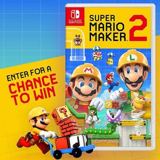 WIN- Super Mario Maker 2 (Nintendo Switch)