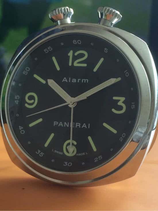 pam000172 Travel Alarm Clock by Panerai