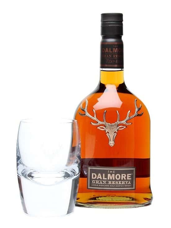 Free Dalmore glass with every bottle!