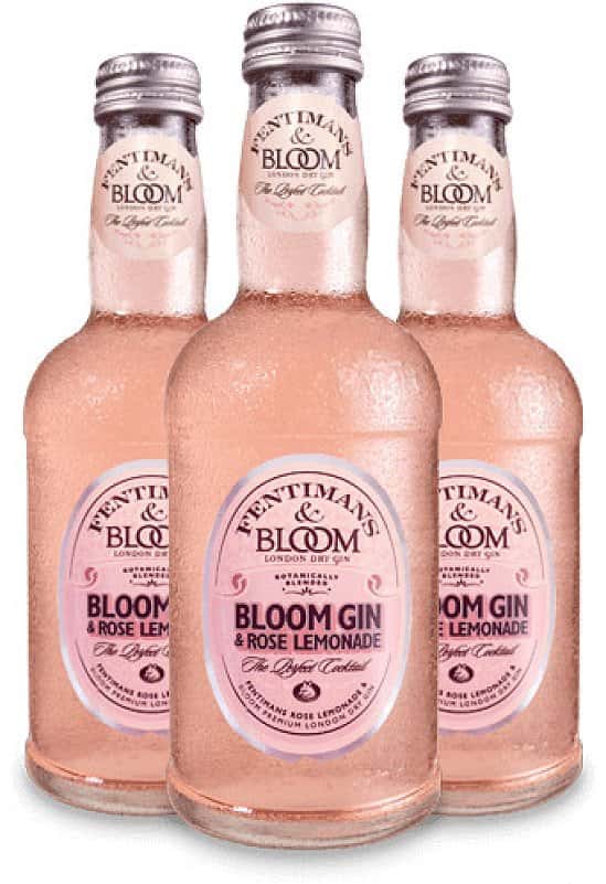 SAVE over £6.00 on Fentimans & Bloom Gin and Rose Lemonade!